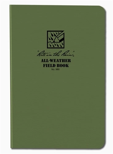 Rite In The Rain Field-Flex Tactical Field Book- Green- 4 5/8X 7 1/4" affordable manual