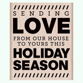 Sending Love Stamp vivid