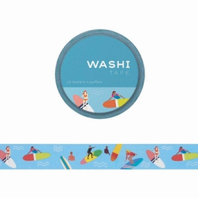 collectible linen Surfers Washi Tape