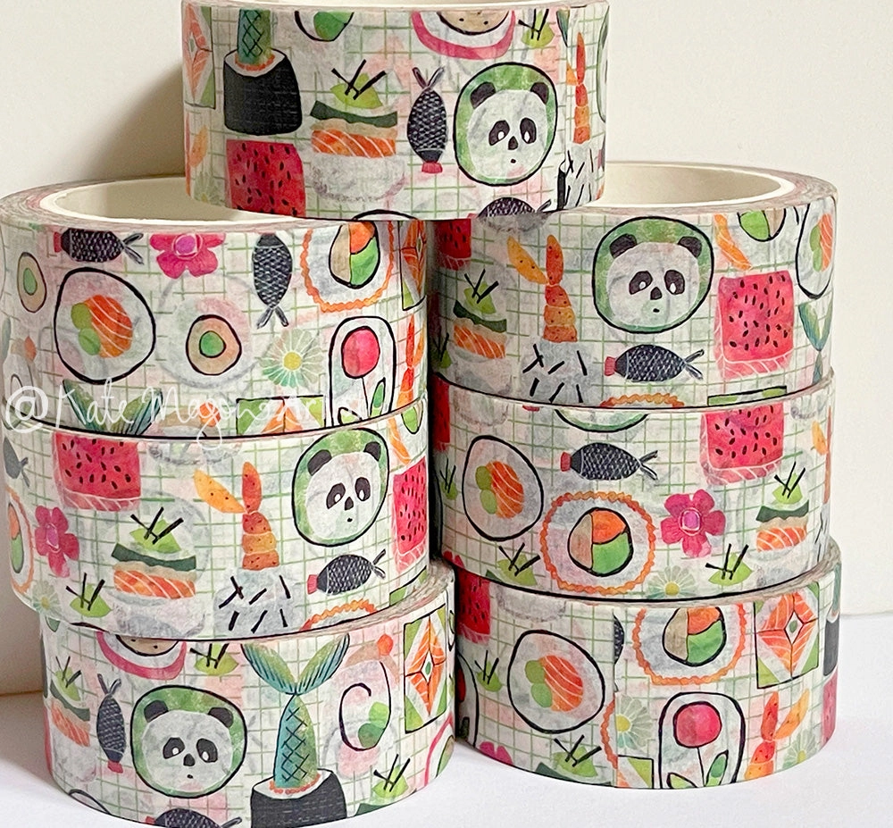 Sushi Washi Tape premium boxed