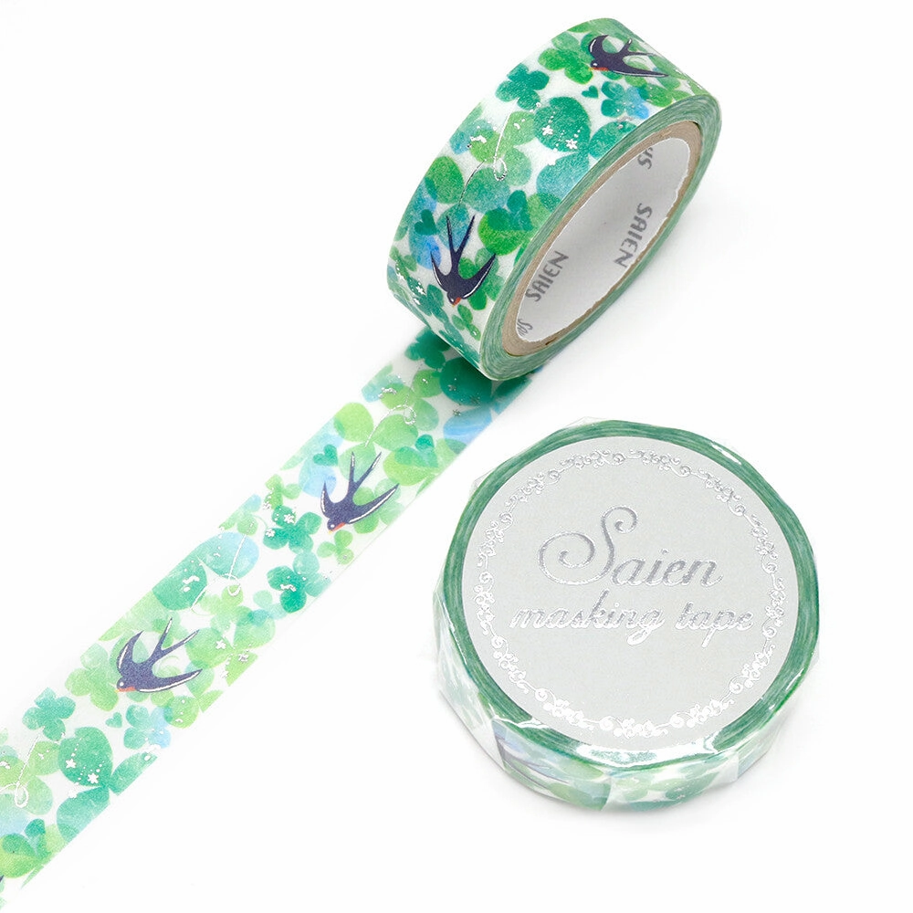 Swallow & Clover Washi Tape alloy