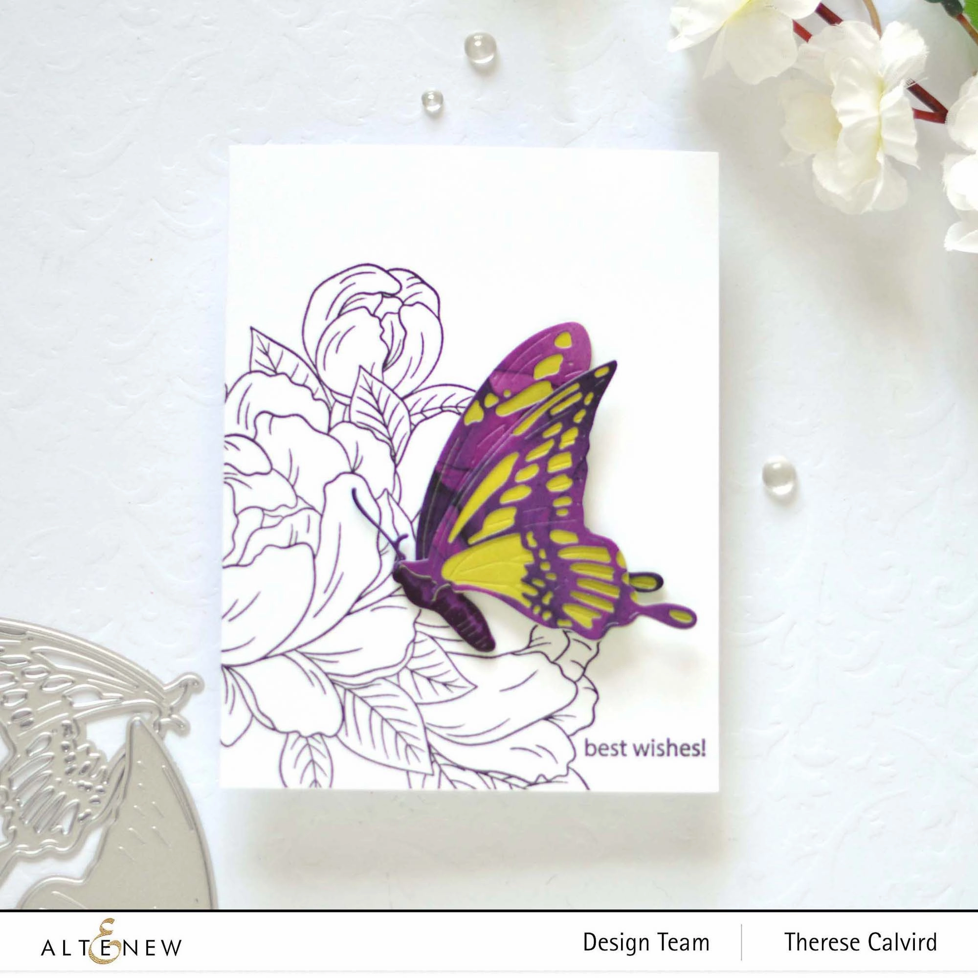 budget refined Swallowtail Butterfly Die Set