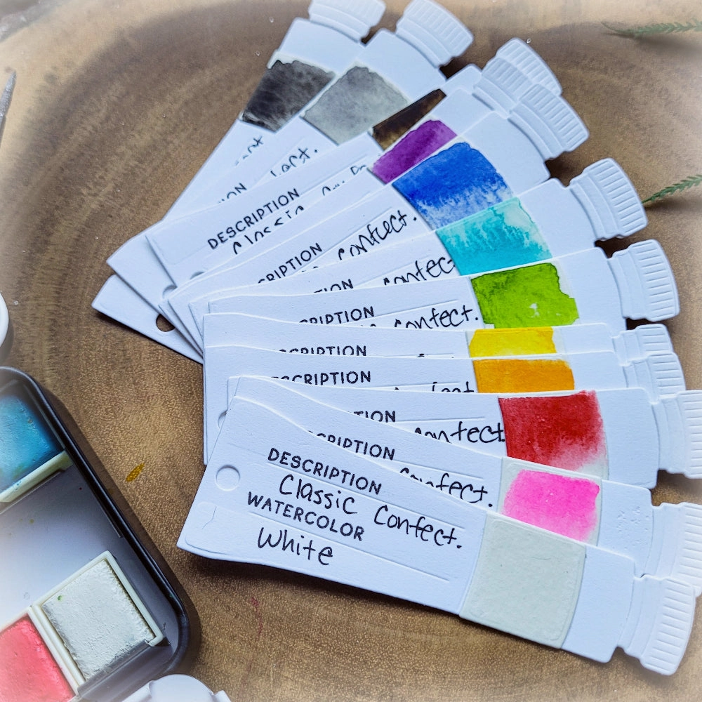 alloy collectible Swatched - 3"X4" Stamp Set