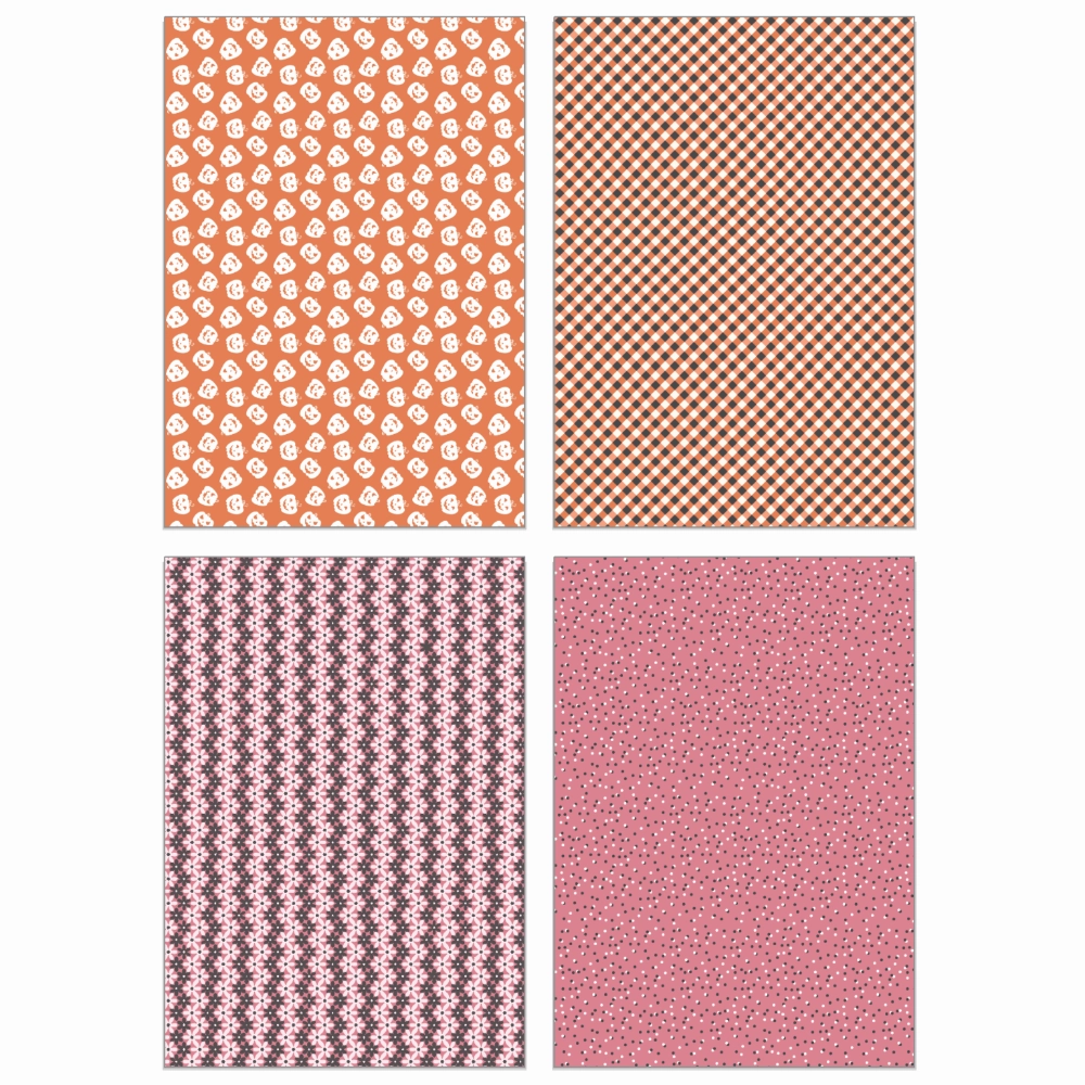 valuable Sweet & Spooky Paper Pad 6X8.5 - 24 Double-Sided Sheets