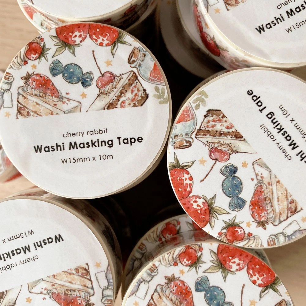 trendy Sweet Desserts Washi Tape
