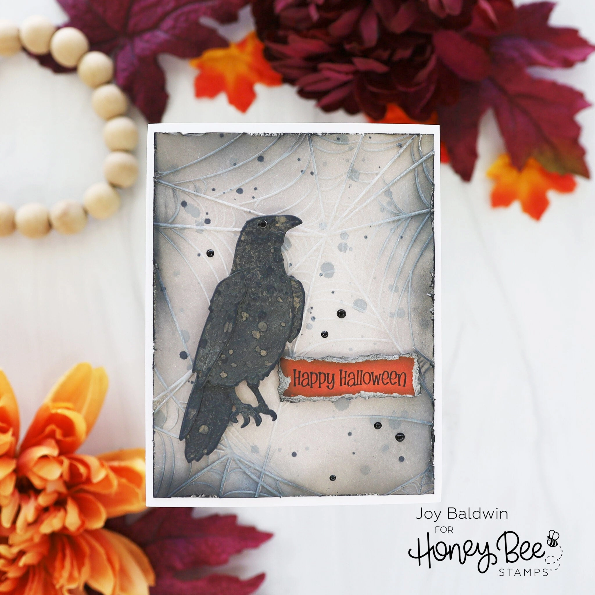 springloaded adjustable Sweet Halloween - 4X5 Stamp Set