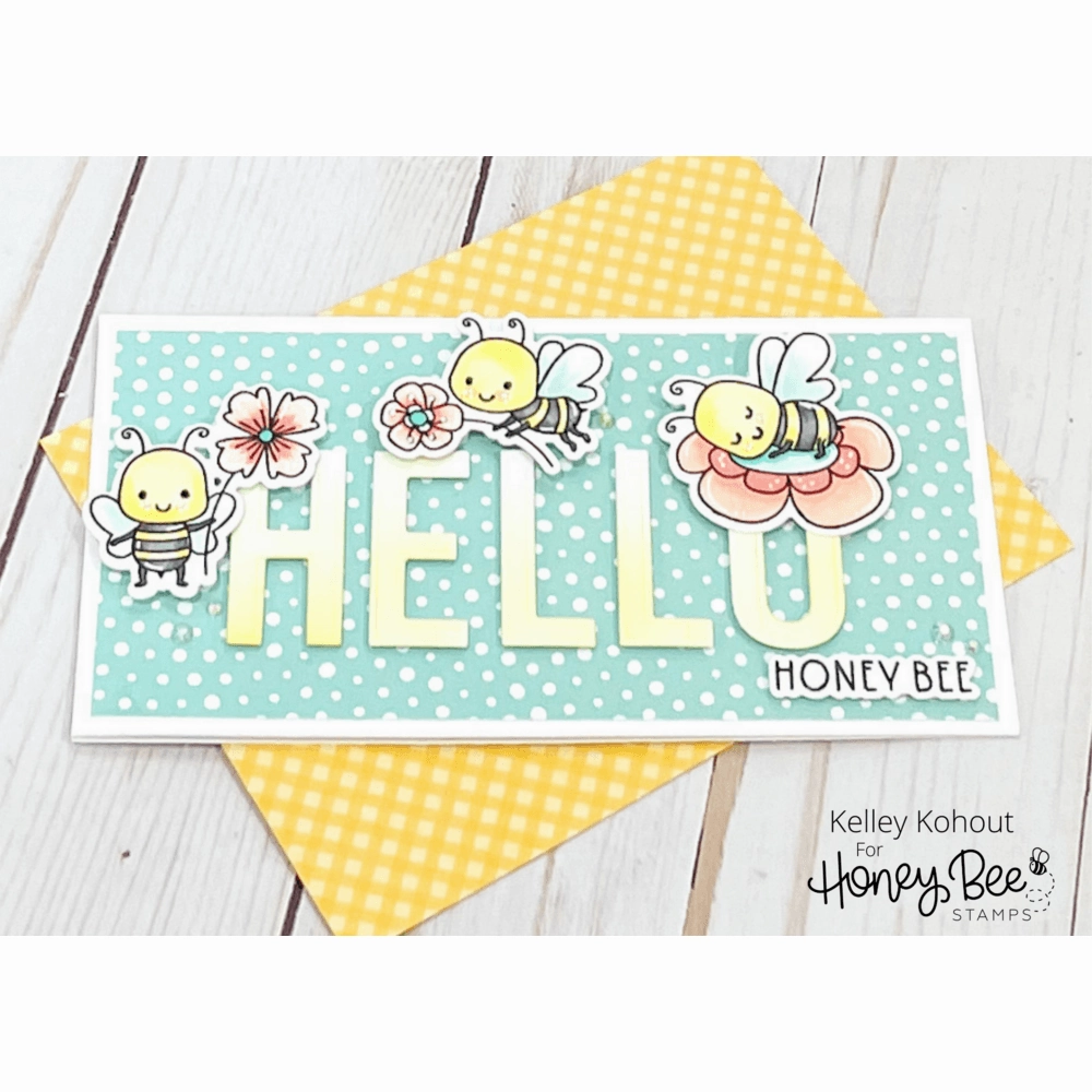 Sweet Honey Bee - 4X6 Stamp Set daily single