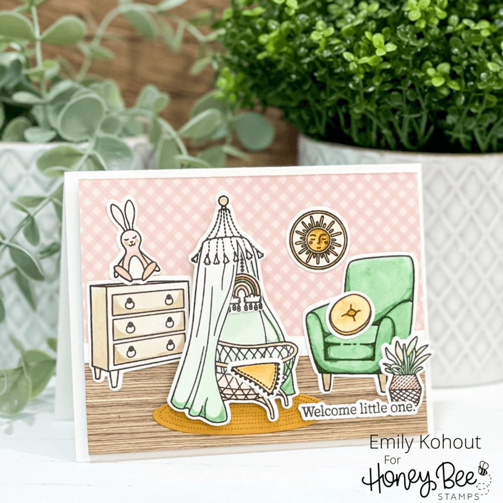 tall Sweet Nursery - 6X6 Stamp Set