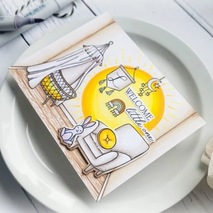 Sweet Nursery - 6X6 Stamp Set refillable