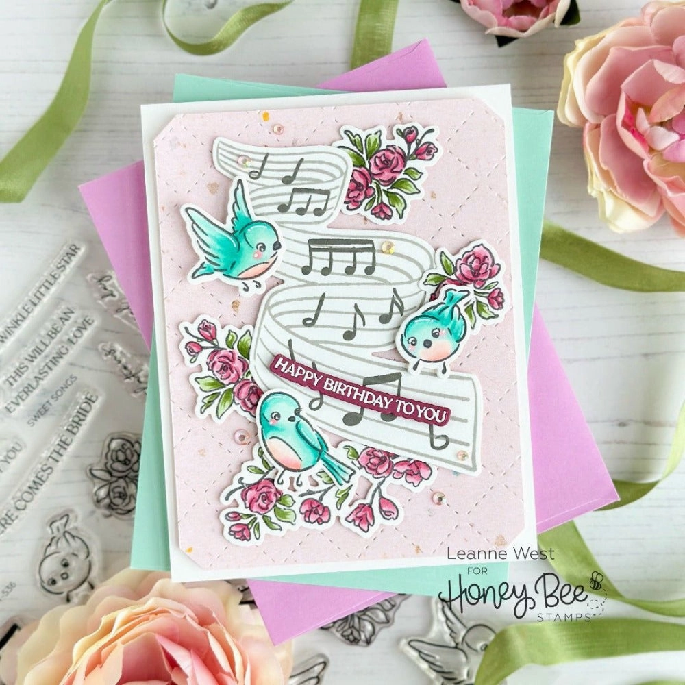 Sweet Songs - 6X8 Stamp Set ergonomic seasonal