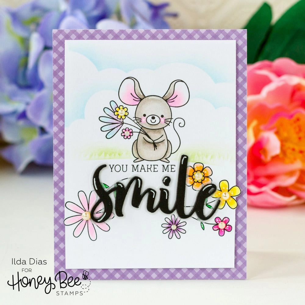 superior Sweet Spring Mice - 6X8 Stamp Set