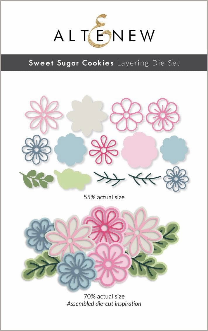 Sweet Sugar Cookies Layering Die Set elegant special