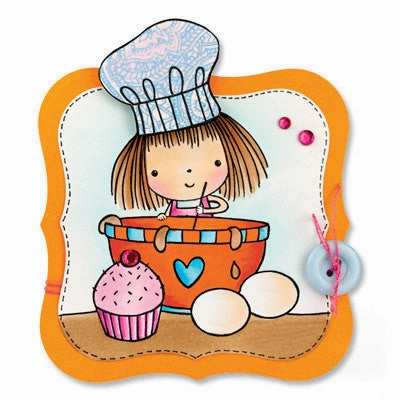 Sweet Thing Rubber Stamp lightweight