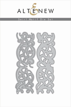 Swirl Motif Die Set retro valuable