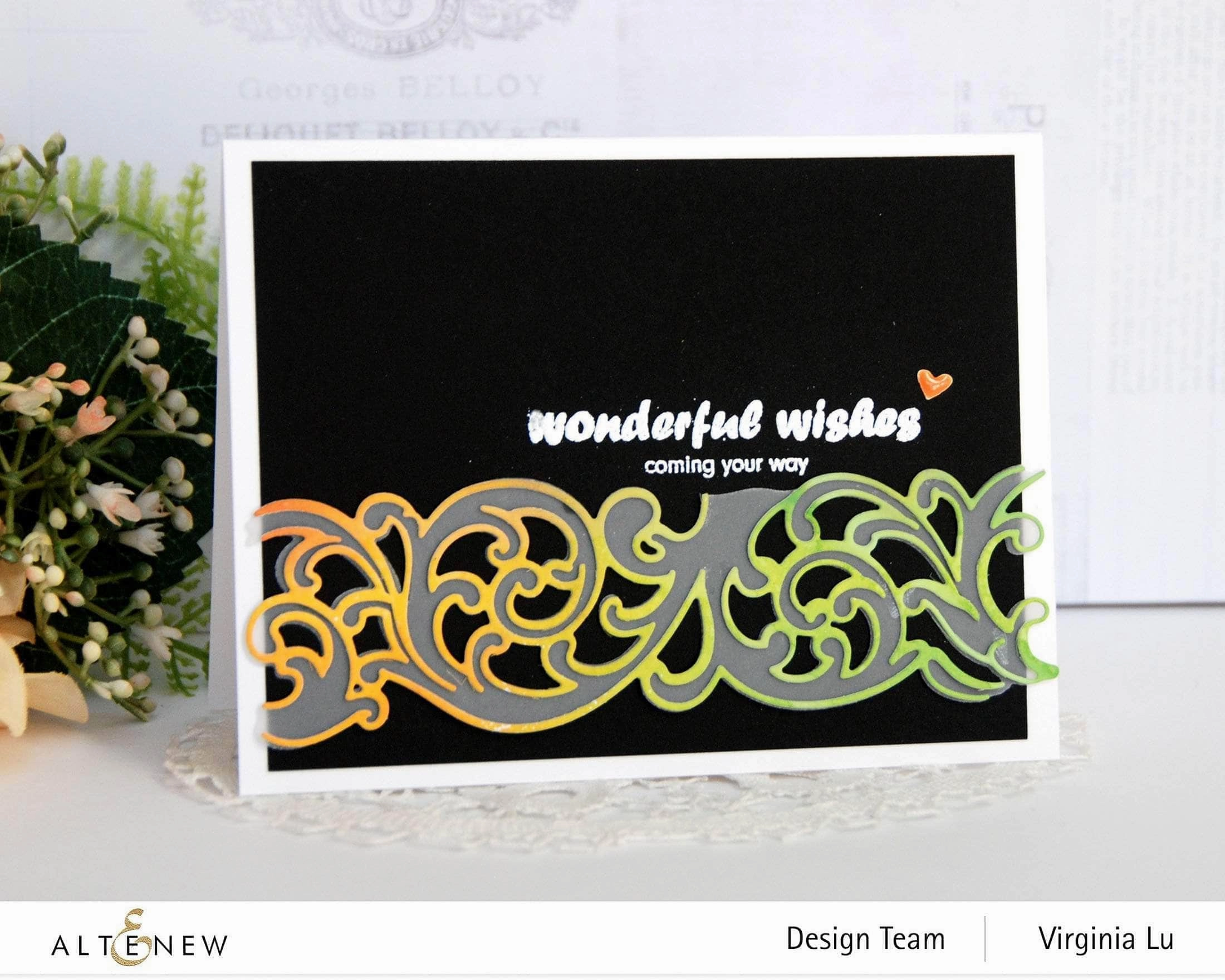 flexible Swirl Motif Die Set