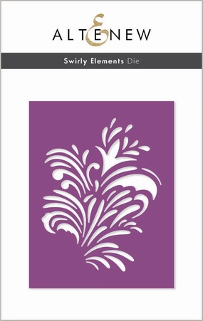 modern Swirly Elements Die