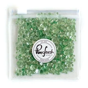 ergonomic shiny Pink Fresh Glitter Drops-Leaf
