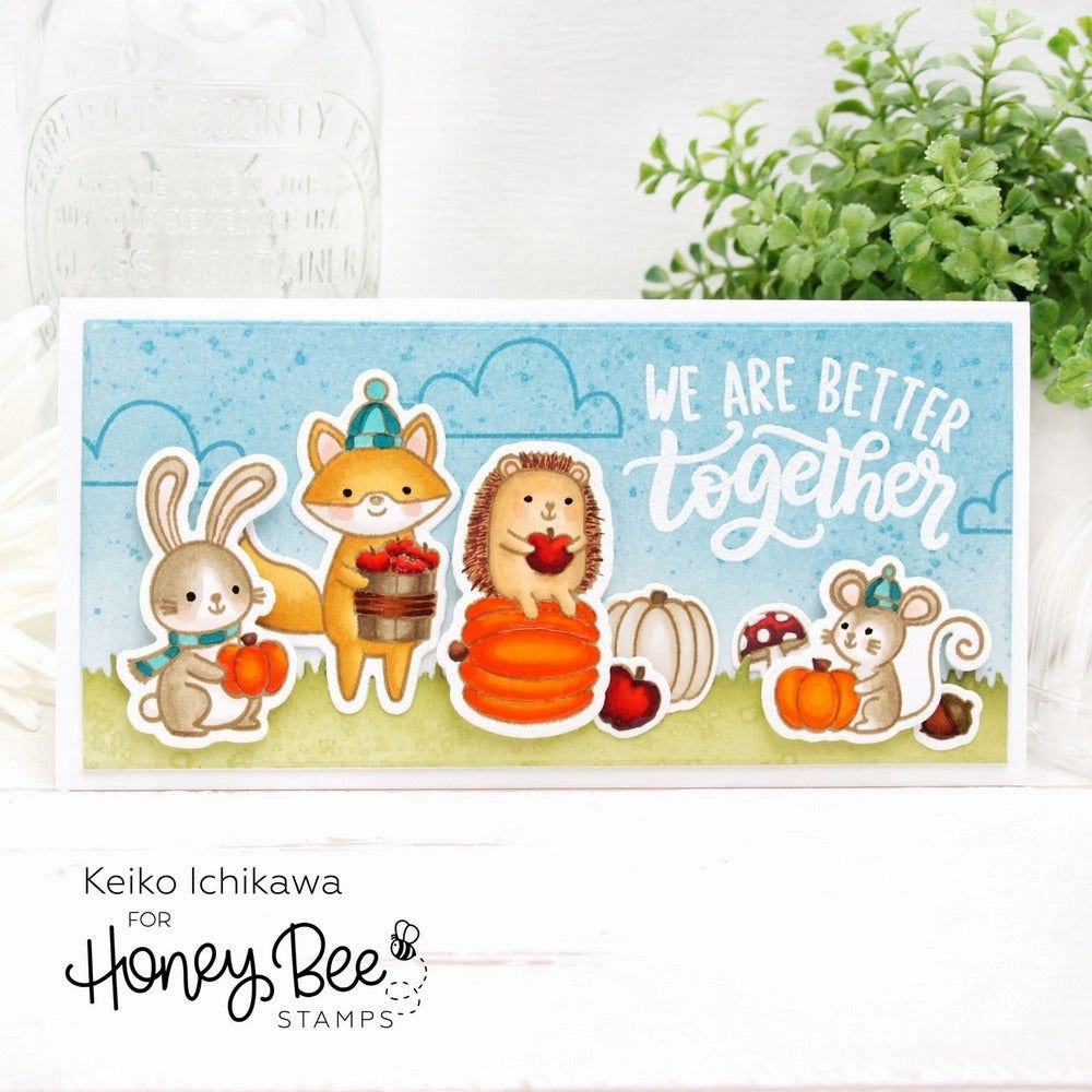 Better Together - 6X6 Stamp Set - Retiring glass magnetic