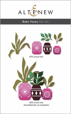 eco Boho Vases Die Set