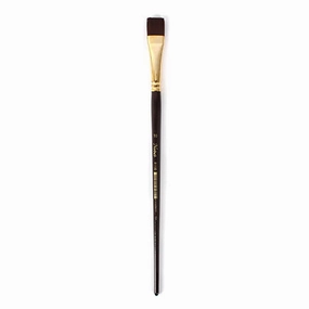 Synthetic Bristle Bright Paintbrush glass