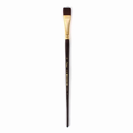 Synthetic Bristle Bright Paintbrush glass