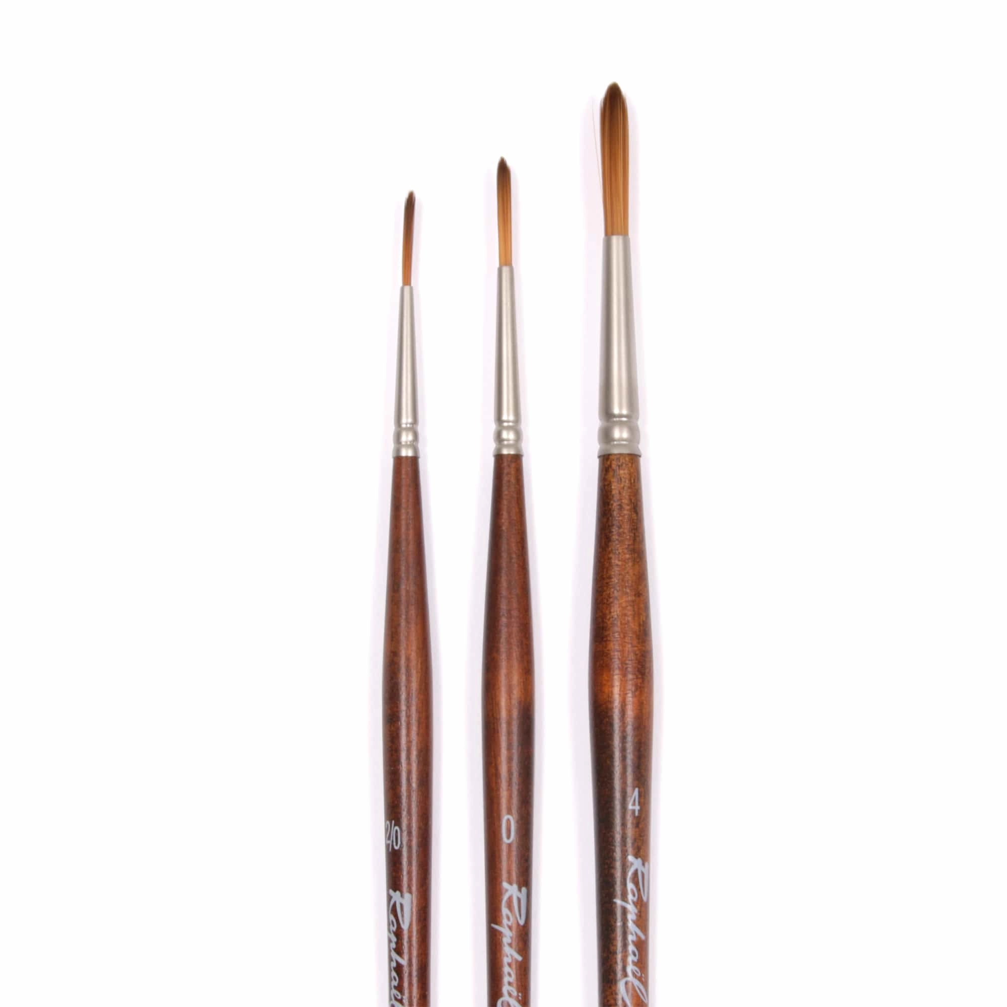 cotton modern Synthetic Bristle Script Paintbrush