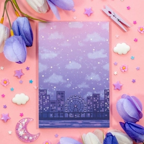 valuable City Nights Notepad