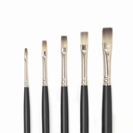 Synthetic Hair Short Flat Paintbrush trendy