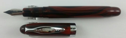 rugged expandable Noodler'S Ink Ahab Cardinal Darkness Flex Fountain Pen