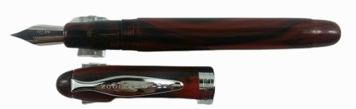 portable elegant Noodler'S Ink Ahab Cardinal Darkness Flex Fountain Pen