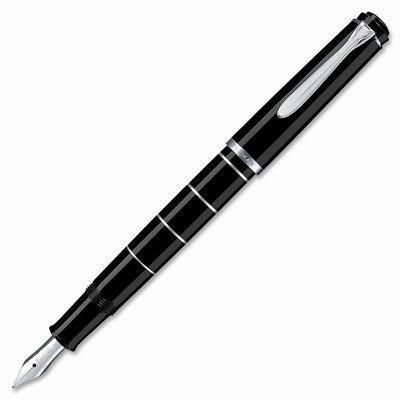 Pelikan Classic 215 Black Rings Fountain Pen budget glossy