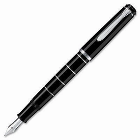 Pelikan Classic 215 Black Rings Fountain Pen budget glossy
