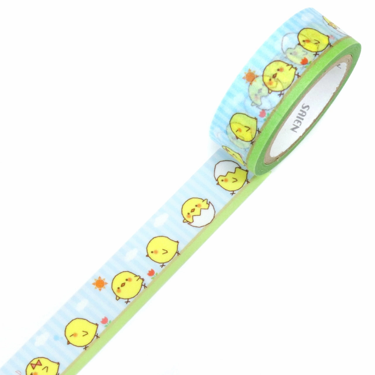Saien Washi Tape - Chick kit organic