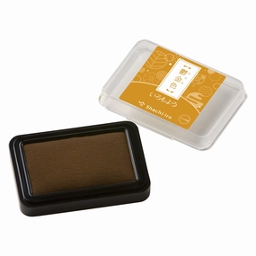 Shachihata Shachi-Iro Ink Pad Traditional Japanese Colors - Turmeric professional wide