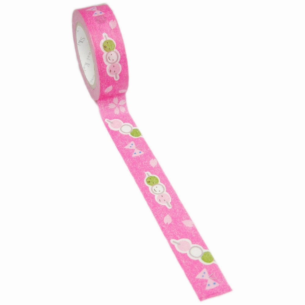 wrapped soft Spring Sweets Dumpling Washi Tape ? Shinzi Katoh Design