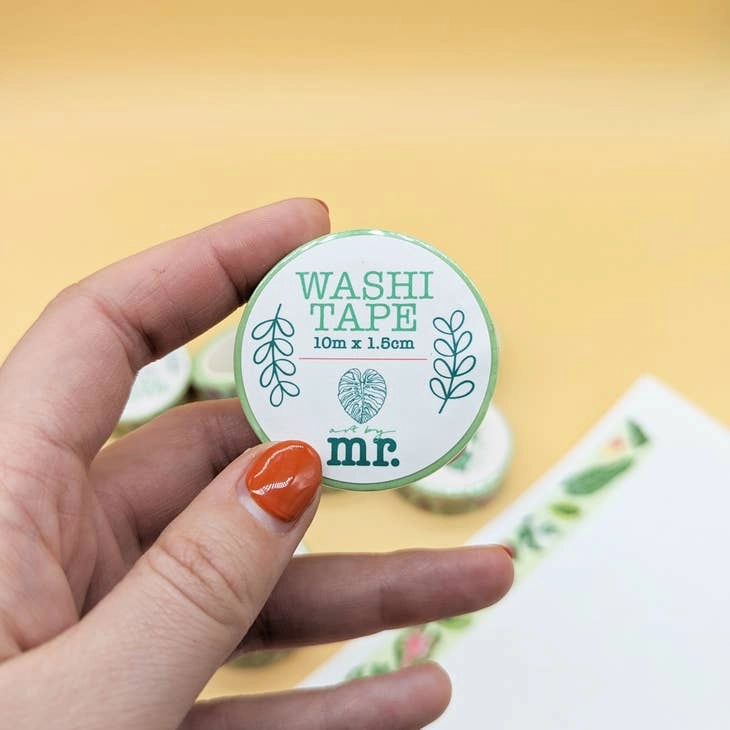 pack luxury Tropical Leaves Washi Tape