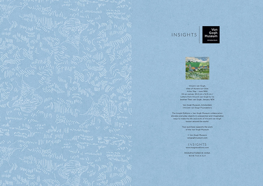 manual soft Van Gogh Landscapes Sewn Notebook Collection (Set Of 3)