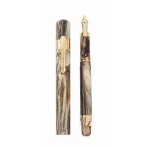 Taccia Covenant Se Parchment Swirl Steel Nib Fountain Pen quickdry
