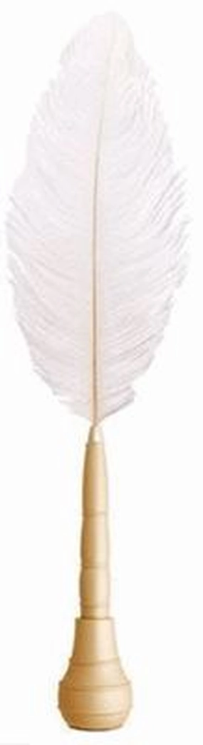 metallic everyday Taccia Shakespearean White Gold Quill Pen