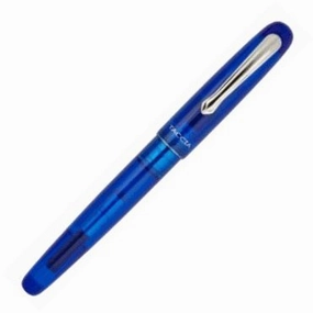 Taccia Spectrum Ocean Blue Steel Nib Fountain Pen sleek bronze