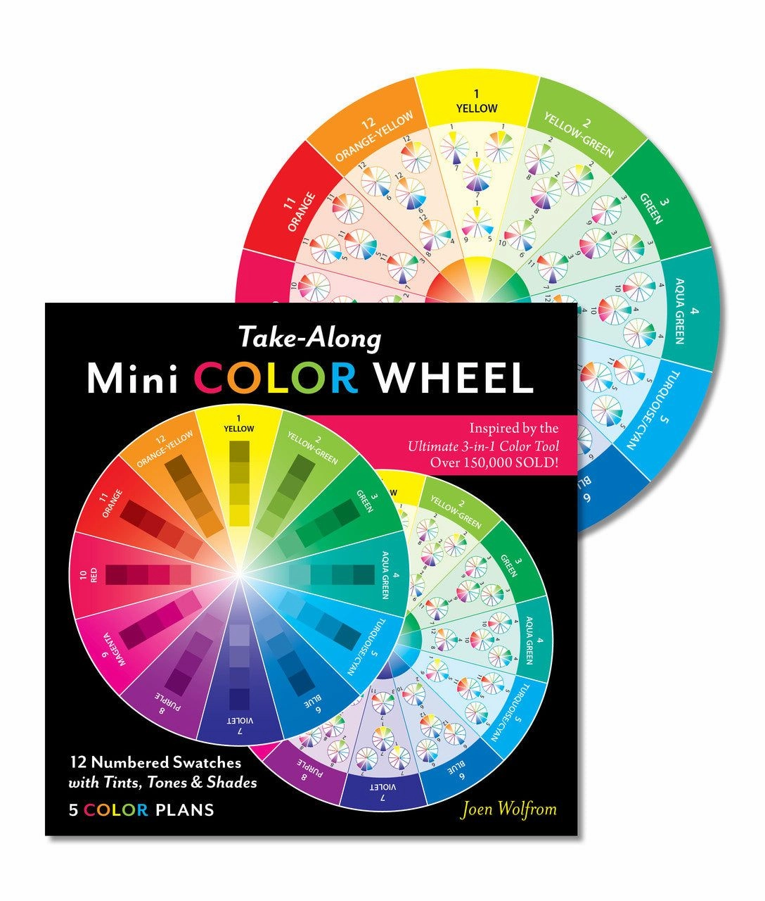 Take-Along Mini Color Wheel durable refillable