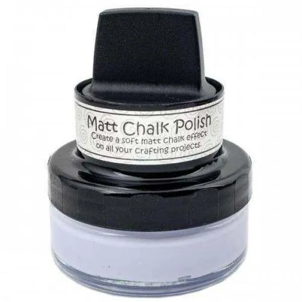 glossy Cosmic Shimmer Matt Chalk Polish - Wisteria