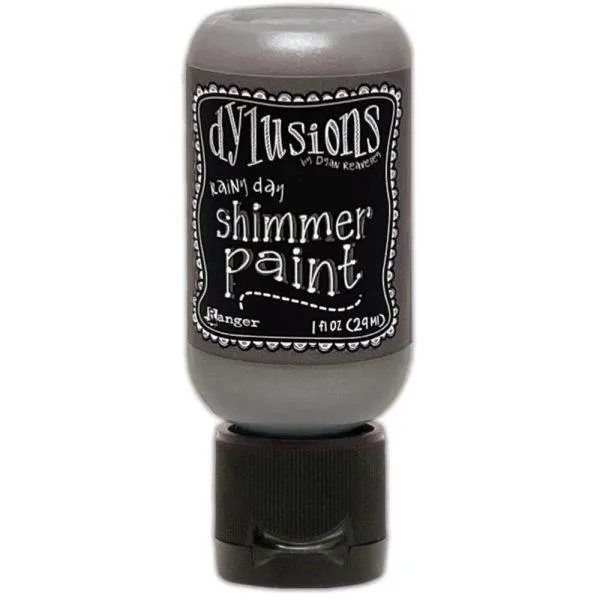 Dylusions Shimmer Paint - Rainy Day giant