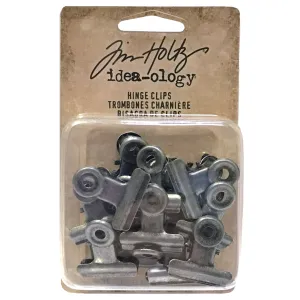 collectible classic Tim Holtz Idea-Ology - Metal Fasteners - Small Hinge Clips