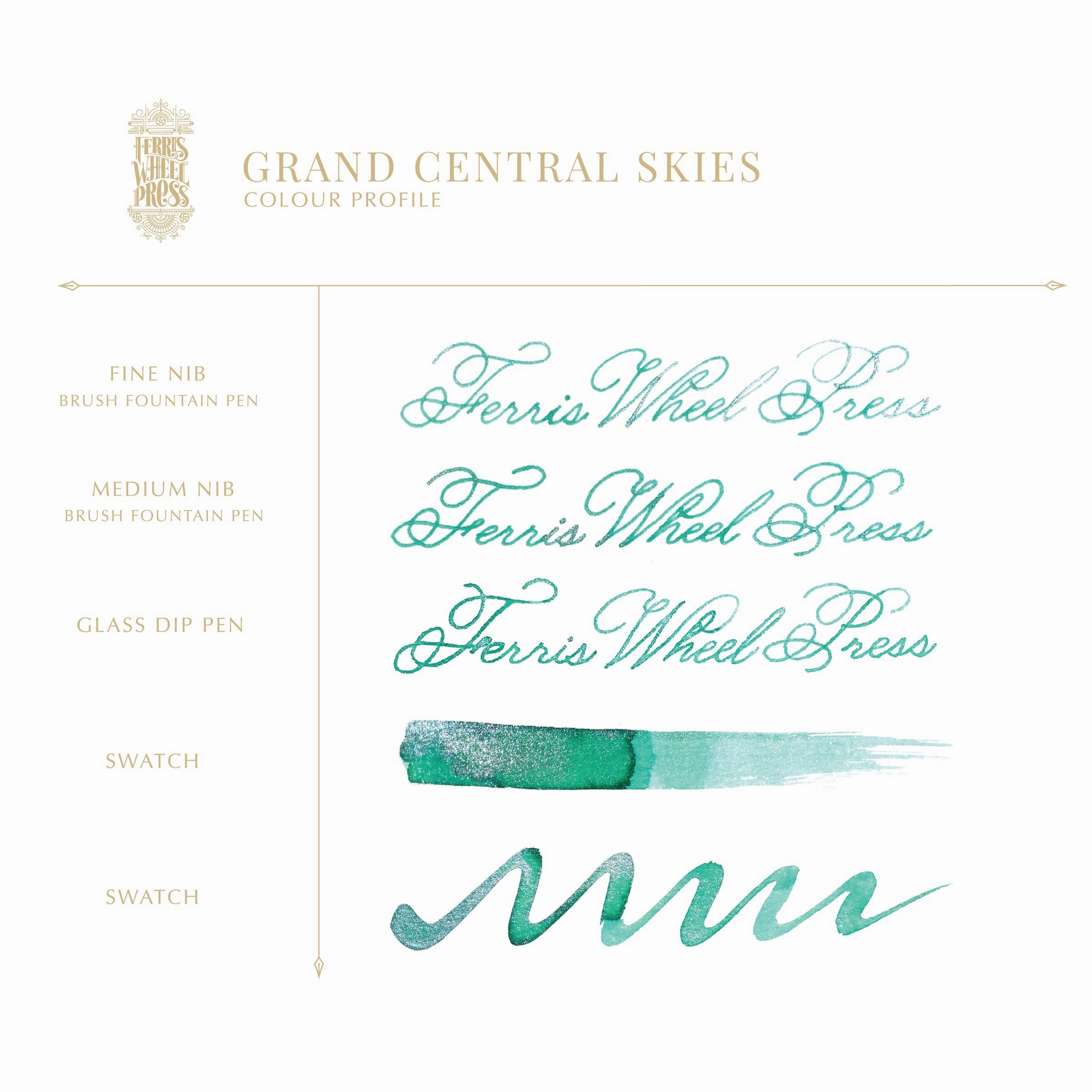 38Ml Grand Central Skies Ink glossy ergonomic