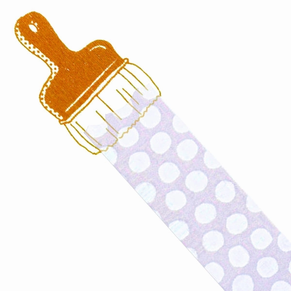 Beverly Companion Rubber Stamp - Small Brush rugged neutral
