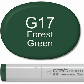 latest expandable Copic Sketch Marker - G17 Forest Green