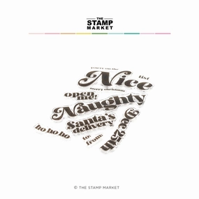 Nice List Stamp & Die Bundle multipack