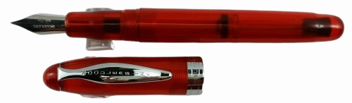 warm Noodler'S Ink Ahab Burmese Ruby Flex Fountain Pen