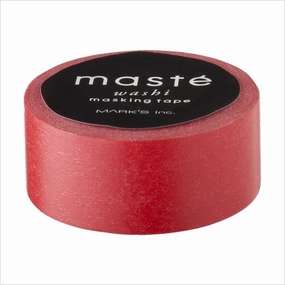 Solid Red Washi Tape Maste popular
